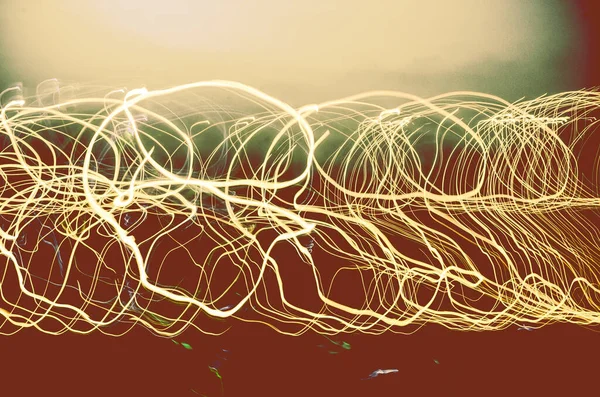 Festival Grudge Light Trail Sepia — Foto Stock