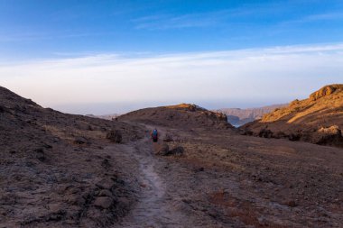 Zirvenin manzarası Büyük Kanarya