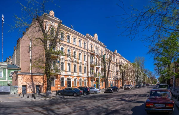 Odessa Ukraine 2020 Altes Historisches Haus Odessa Ukraine Einem Sonnigen — Stockfoto