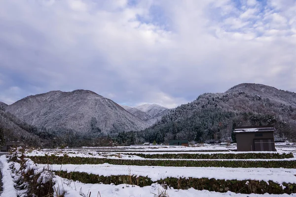 Shirakawa Village Era Stato Dichiarato Patrimonio Dell Umanità Dall Unesco — Foto Stock