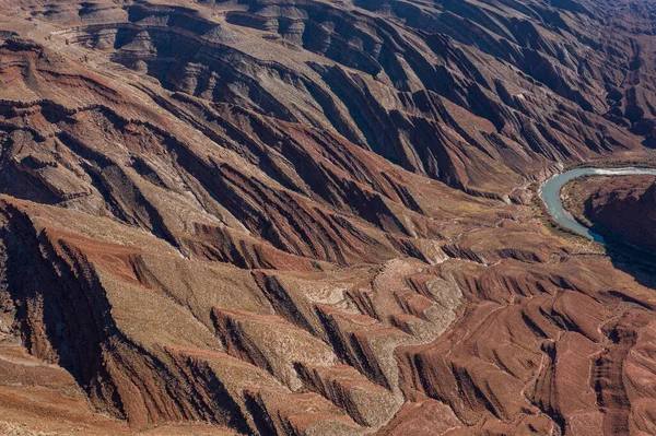 Raplee Anticline Conosciuto Localmente Come Tappeto Navajo — Foto Stock