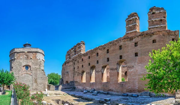 Ruinen Der Roten Basilika Oder Tempel Des Serapis Der Antiken — Stockfoto