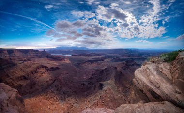 Utah 'taki Canyonlands Ulusal Parkı, Ölü At Noktası Eyaleti P