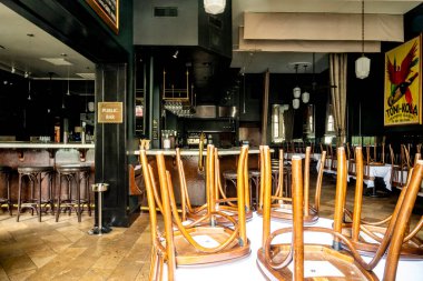 Birmingham 'da kapalı bir restoran, AL