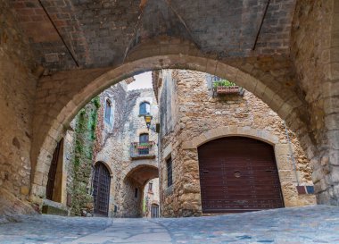 Eski Avrupa şehri manzarası, seyahat