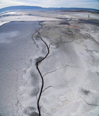 Owens Vadisindeki Buharlaşma Göletleri Garip Renkler ve Babam