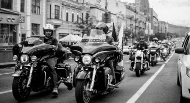 115. Harley Davidson Motosiklet Kutlamaları Kyiv 'de