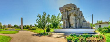 Ukrayna, Odessa yakınlarındaki Nerubayske köyündeki Partizan Zaferi anıtı ve müzesi.