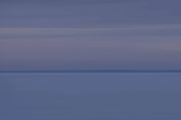 Jezero Elton Studeně Modré Pastelové Tóny — Stock fotografie