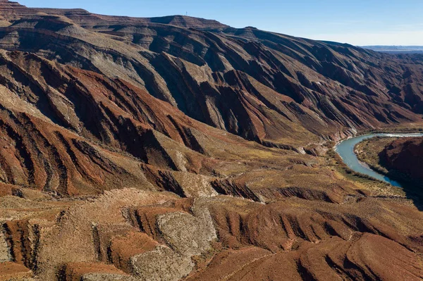 Raplee Anticline Bilinen Adıyla Navajo Halı Dır — Stok fotoğraf