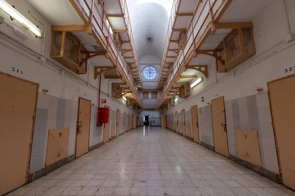 巴塞罗那Modelo监狱的内部 — 图库照片