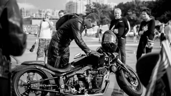 115 Harley Davidson Motosiklet Kutlamaları Kyiv — Stok fotoğraf