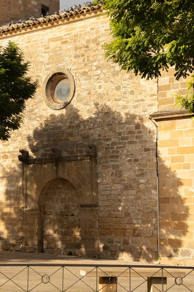 Grab Schatten Auf Renaissance Fassade — Stockfoto