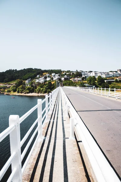 Puente Sobre Río Naturaleza Viajar — Foto de Stock