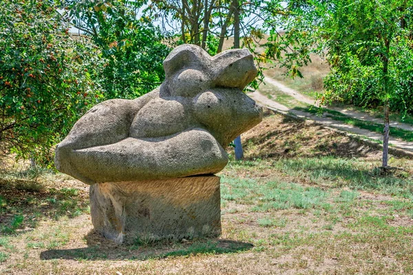 พาร เครน 2019 อาณาน คมกร กโบราณโอลเบ ยบนชายฝ งแม กใต ในย — ภาพถ่ายสต็อก
