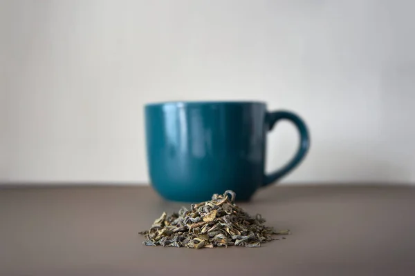 Een Kopje Groene Thee — Stockfoto