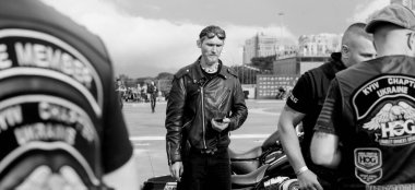 115. Harley Davidson Motosiklet Kutlamaları Kyiv 'de
