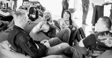 115. Harley Davidson Motosiklet Kutlamaları Kyiv 'de
