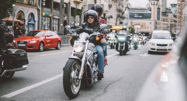 115. Harley Davidson Motosiklet Kutlamaları Kyiv 'de