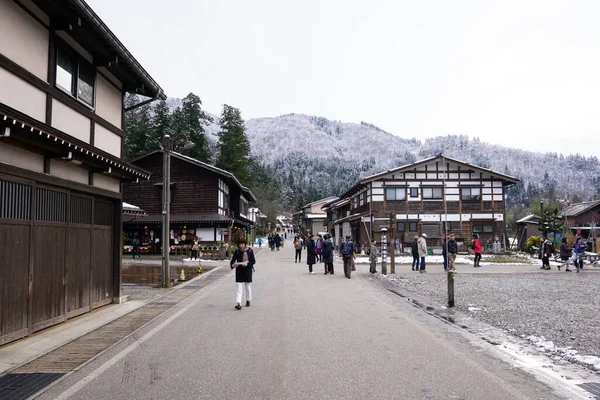 Gokayama Giappone 07Dic2019 Villaggio Shirakawa Stato Dichiarato Patrimonio Dell Umanità — Foto Stock