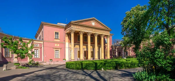 Odessa Ukraine 2020 Kunstmuseum Odessa Ukraine Einem Sonnigen Frühlingstag Eine — Stockfoto