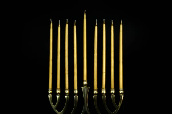 Large Menorah Lampstand Judaism Religious Symbol — Zdjęcie stockowe