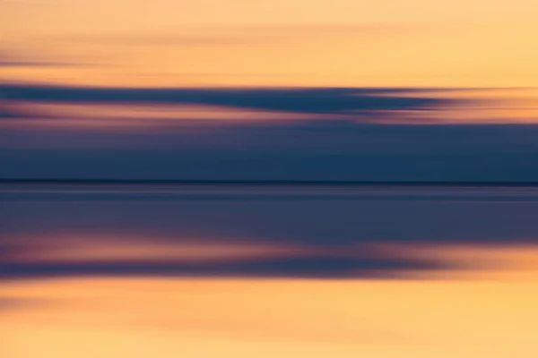 Elton See Wolkenlandschaft Warmen Tönen Violette Wolke — Stockfoto