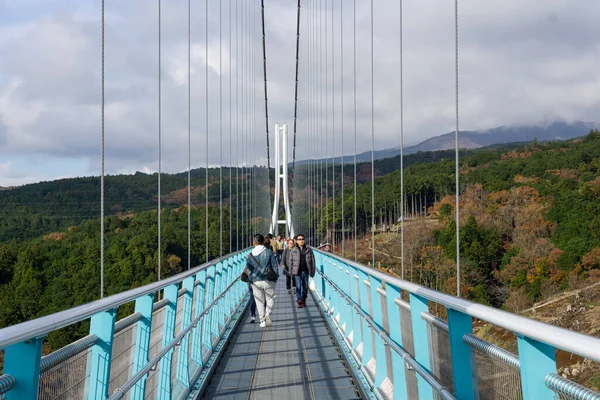 Mishima Skywalk Est Endroit Pittoresque Vous Pouvez Voir Fuji Depuis — Photo