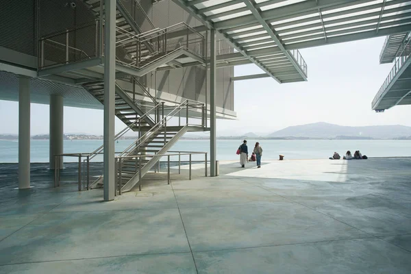 Centro Botn Edificio Moderno Santander — Foto Stock