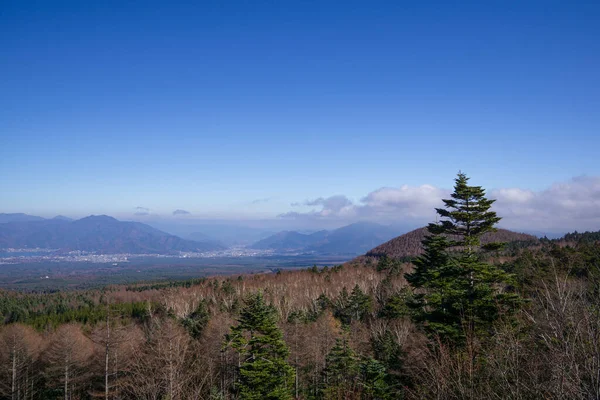 Monte Fuji Também Conhecido Como Fujiyama Fujisan Montanha Mais Alta — Fotografia de Stock