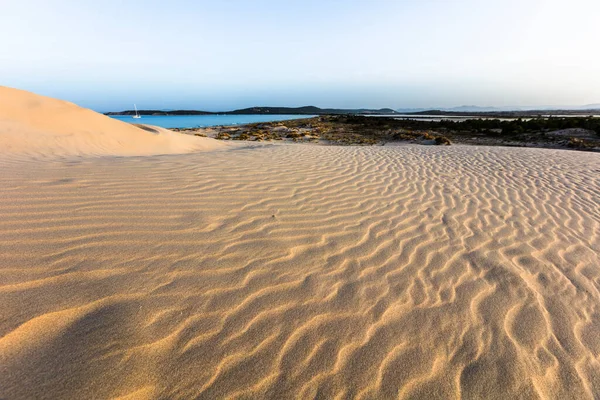 Dunes Sable Blanc Sardaigne — Photo