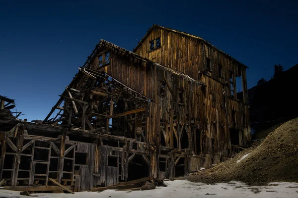 Estructuras Mineras Abandonadas Colorado —  Fotos de Stock