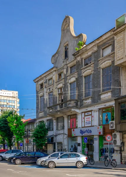 Ruse Bulgaria 2019 여름날 불가리아의 루시에 역사적 가옥들 — 스톡 사진