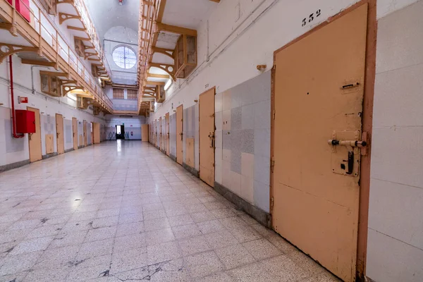 巴塞罗那Modelo监狱的内部 — 图库照片