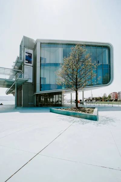 Edificio Moderno Centro Botn Santander — Foto de Stock