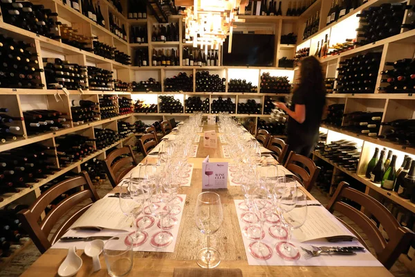 Wine Tasting Rome Italy — Stock Photo, Image