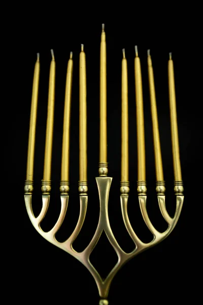 Large Menorah Lampstand Judaism Religious Symbol — Zdjęcie stockowe