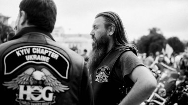 115. Harley Davidson Motosiklet Kutlamaları Kyiv 'de