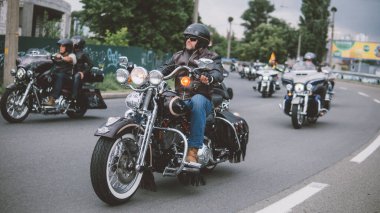 115. Harley Davidson Motosiklet Kutlamaları Kyiv 'de