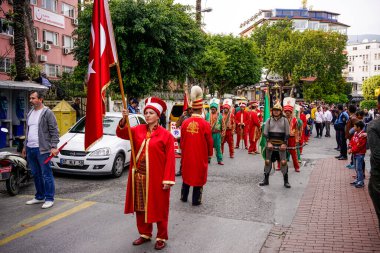 Alanya 'da Türk geçidi
