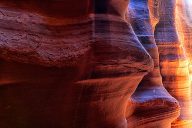 Antilop Kanyonu Navajo Ulusu Arizona, Page yakınlarında Arizona 'nın kuzey ucunda yer alan toprakları korudu..