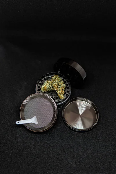 Prontos Medicinais Thc Cbd Botões Cannabis Para Fumar — Fotografia de Stock