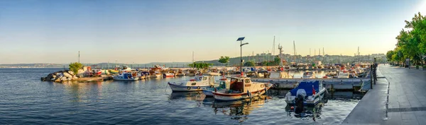 Canakkale Turki 2019 Marina Dan Embankment Kota Canakkale Turki Pada — Stok Foto