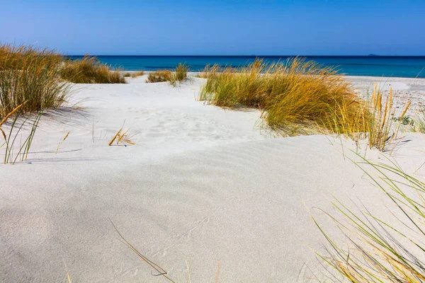 Witte Zandduinen Sardinië — Stockfoto