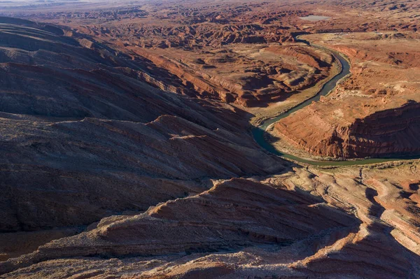 Raplee Anticline Bilinen Adıyla Navajo Halı Dır — Stok fotoğraf