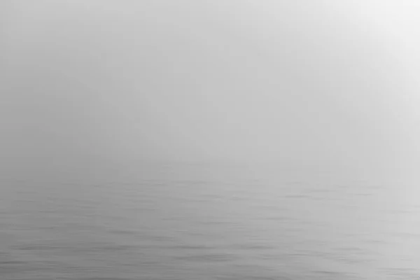 Gray Gradient Water Foggy Sky Guerrero Negro — Stockfoto