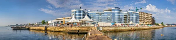 Odessa Oekraïne 2019 Strand Hotels Restaurants Entertainment Langeron Beach Odessa — Stockfoto