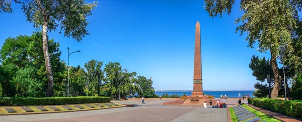 Odessa Oekraïne 2019 Steeg Van Glorie Odessa Oekraïne Gedenkteken Ter — Stockfoto