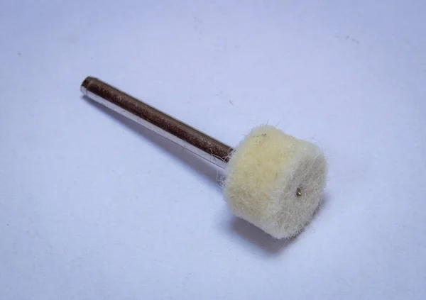 Περιστροφικό Εργαλείο Που Χρησιμοποιείται Για Βερνίκι Και Καθαρές Επιφάνειες — Φωτογραφία Αρχείου