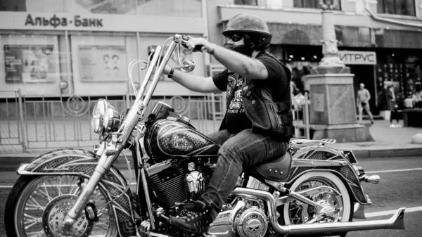 115 Firandet Harley Davidsons Motorcykel Kiev — Stockfoto